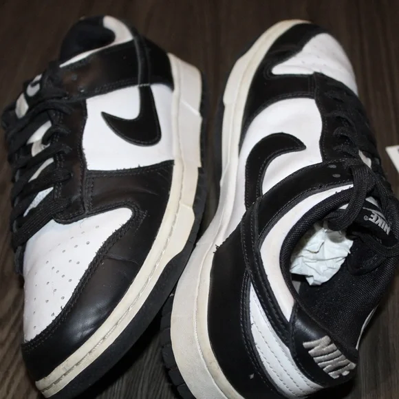 Nike Dunk Low Retro Panda Mens Size 9 Sneakers - Picture 7 of 12